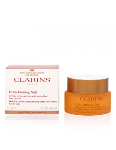 Clarins Extra-firming Wrinkle Control Regenerating Night Rich Cream Faites des économies